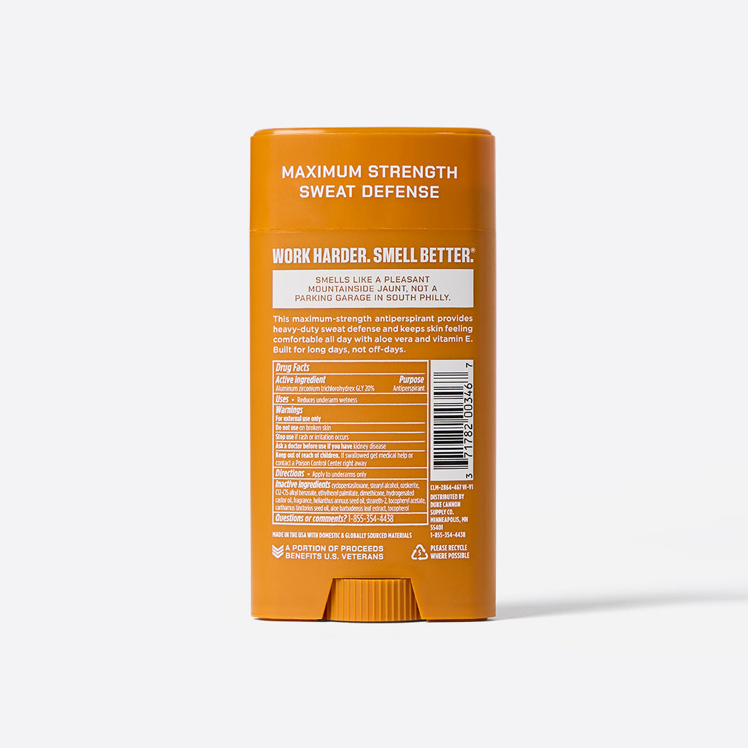 Trench Warfare® Antiperspirant Deodorant - Sawtooth