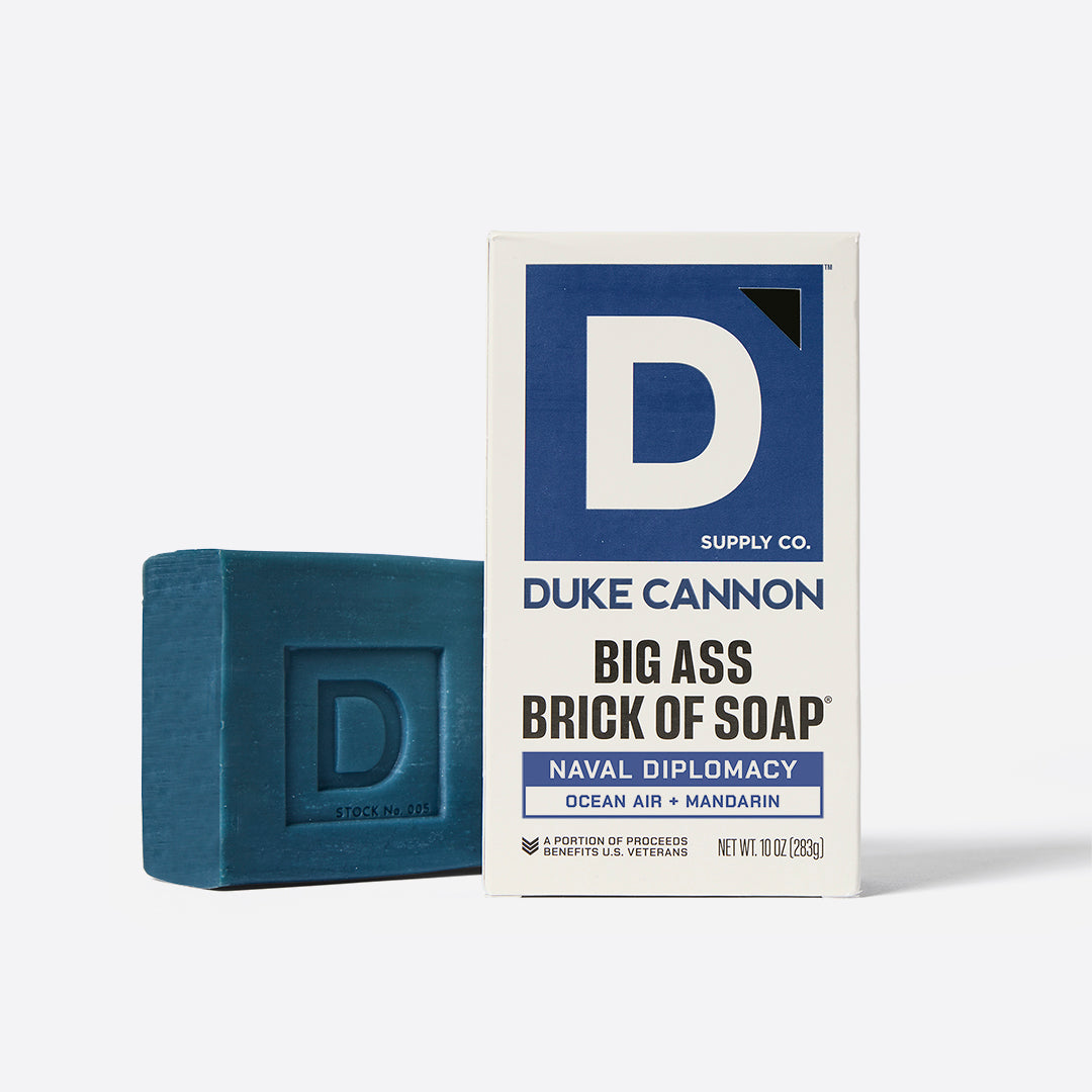 Big Ass Brick of Soap® - Gun Smoke - Naval Diplomacy
