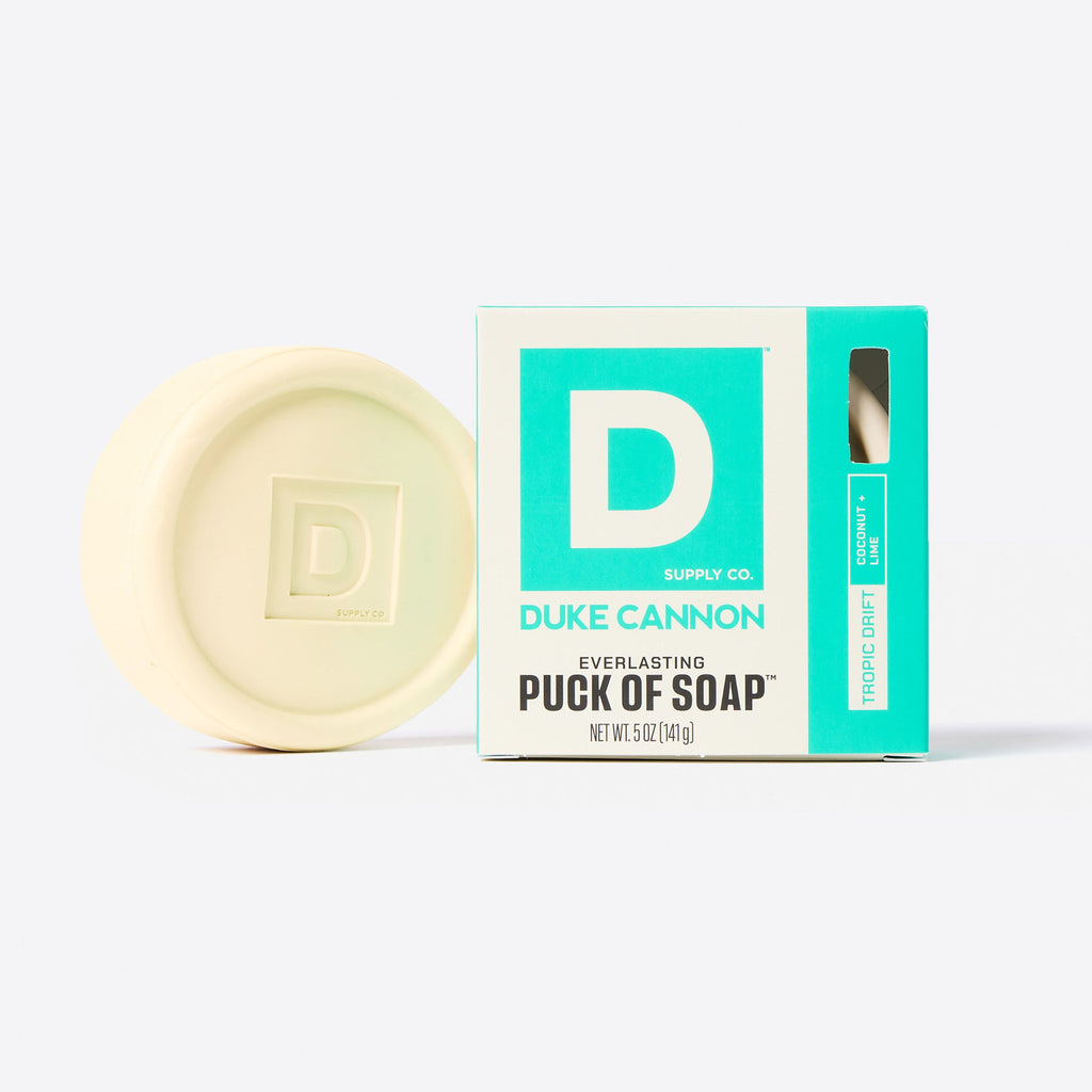 Everlasting Puck of Soap - Bourbon - Tropic Drift Scent