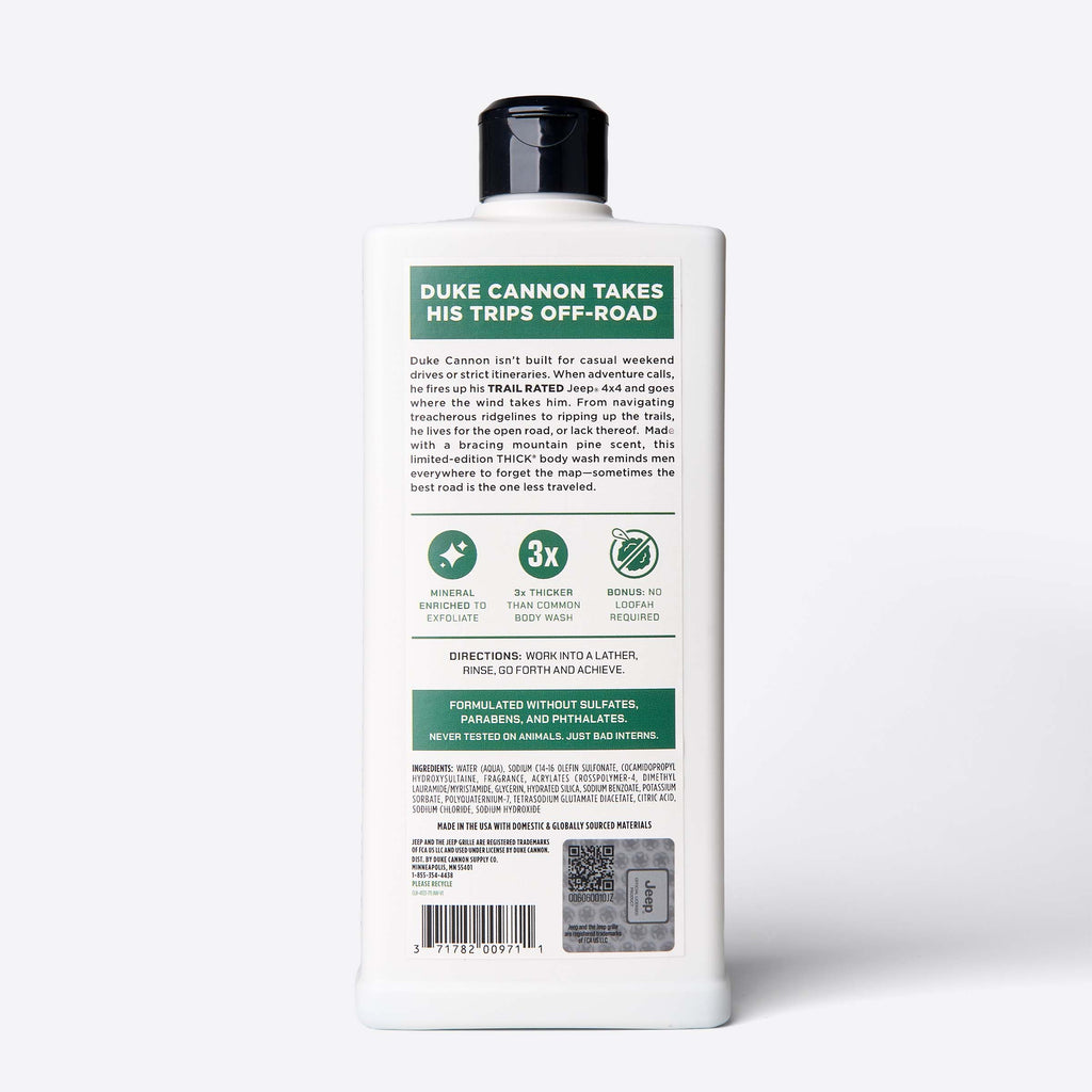 Jeep® Brand Body Wash - Trail Rated