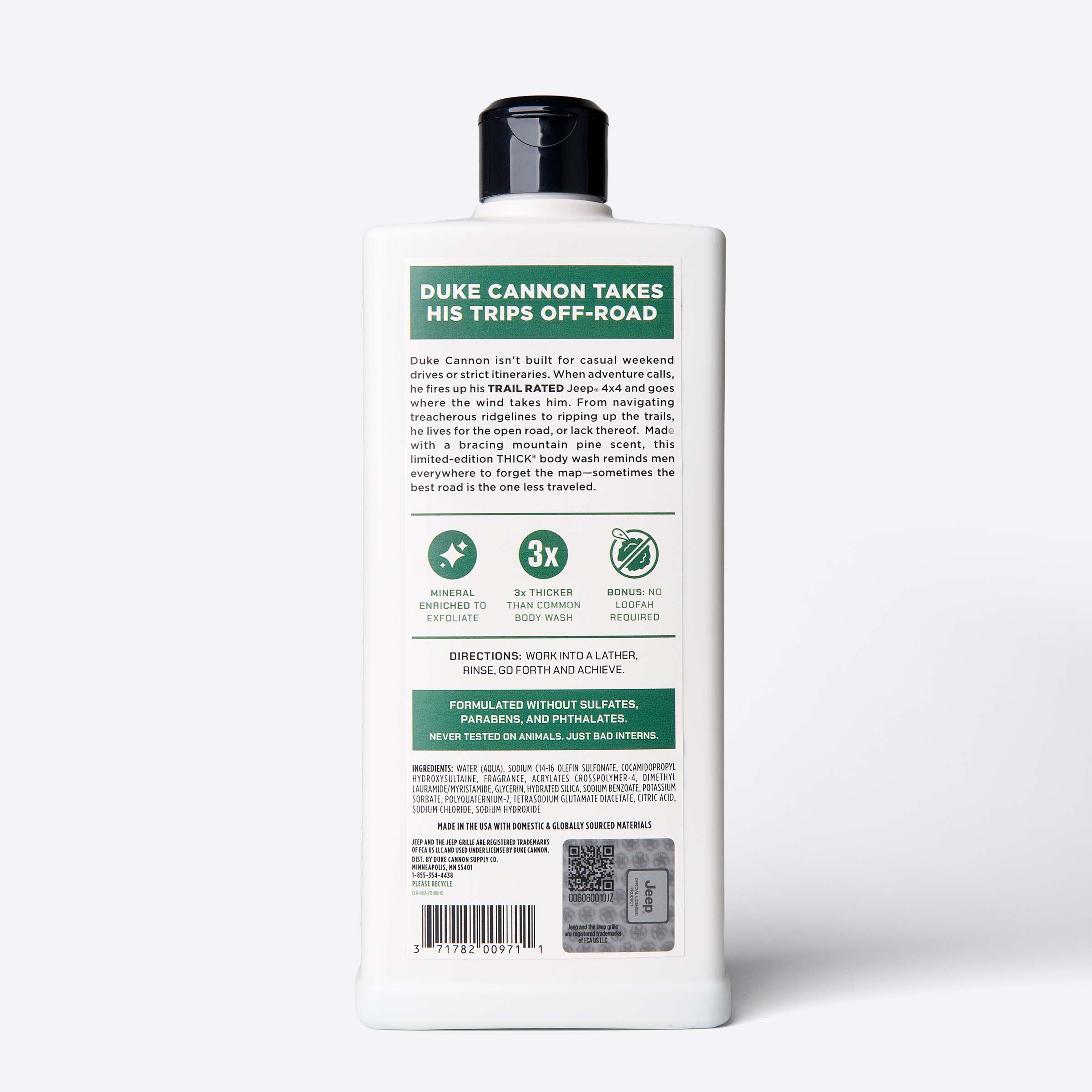 Jeep® Brand Body Wash - Trail Rated