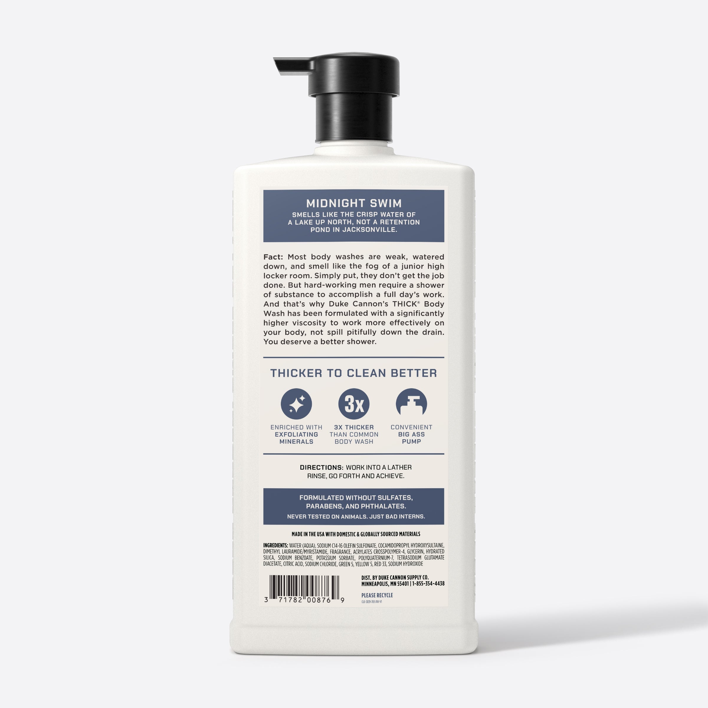 THICK® Body Wash - Midnight Swim | 30 oz.