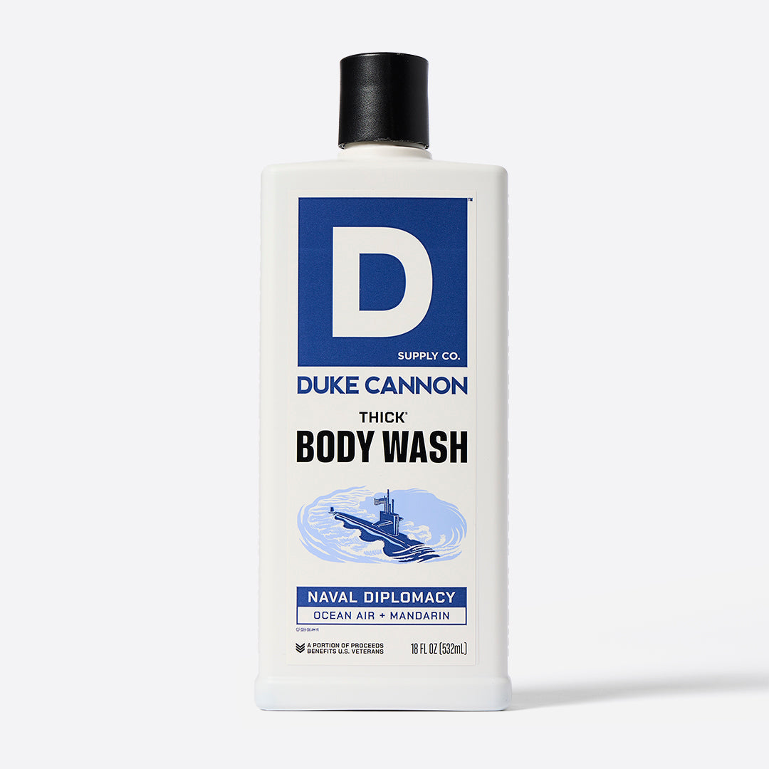 Heavy Grit Deep Cleaning Body Wash - Naval Diplomacy